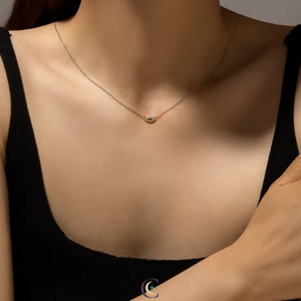 Evia Evil Eye Necklace