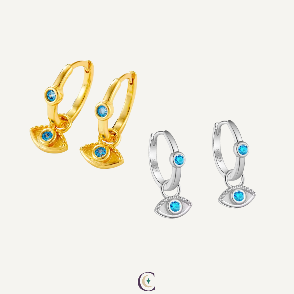 Auri Sky Huggie Earrings
